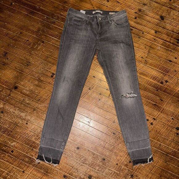 Mavi gray Adriano ankle mid-rise 28 distressed normcore pants - Picture 1 of 4